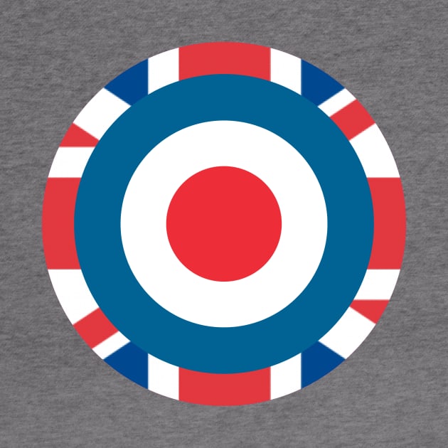 Brit Mod Roundel by Skatee